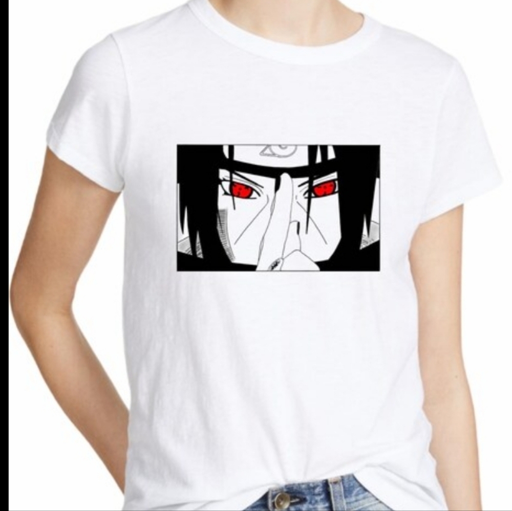 Anime Itachi Uchiha Clan T Shirt Anime Manga Size M